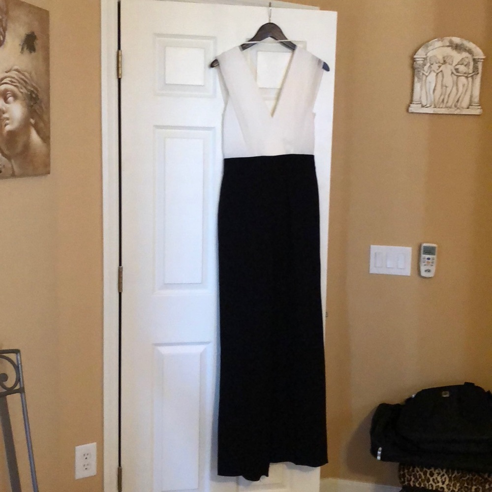 Reiss Martha jumpsuit. Size 4. Black and white - Picture 6 of 7